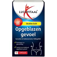Lucovitaal 2+2 Gratis: Opgeblazen Gevoel 30 Capsules