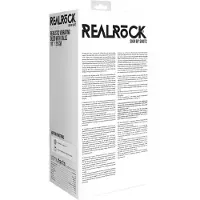 Realrock Realistische Vibrator met ballen – 25 cm Zwart