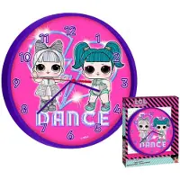 Kids Euroswan Wandklok L.O.L. - Dance