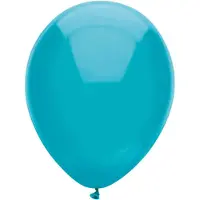 Haza ballonnen 100 stuks cyaan