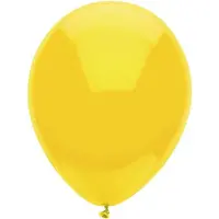 Haza - Ballonnen - geel - verjaardag/thema feest - 100x stuks - 29 cm