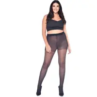 Pamela mann Plus Size panty Luxury 30 denier zwart female | Maat: 52-54