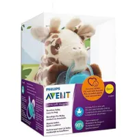 Philips AVENT Ultra Soft Snuggle Giraf + Fopspeen 0-6M | 1 stuk