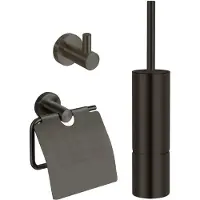 Best design Toiletset One Pack Moya Gunmetal