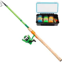 Berkley Flex Trout Tele Spinning Combo Groen 2.40 m / 5-15 g