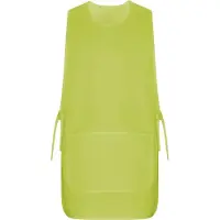 Roly Pistache unisex omkeerbaar schort korte mouw voor hygiene beroepen (schoonheid, schoonmaak en voedsel) Arzak One Size