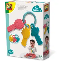SES Creative Rammelaar - Activiteitstoetsen - Bijten en voelen - - OneSize - Ramelaren