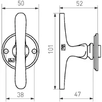 Erotic Metal Metalen Geribbelde Cockring
