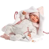Llorens pop Tina met slaapzak - 44cm