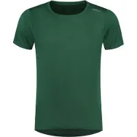 Rogelli Promo Heren Hardloopshirt - Korte mouw - Donkergroen