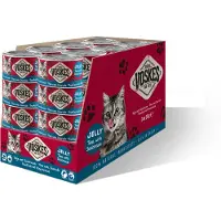 Voskes 24x Kattenvoer Nat Tonijn met Zeebrasem 85 gr