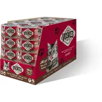 Voskes 24x Kattenvoer Nat Tonijn met Tandbrasem 85 gr