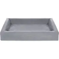 Bia bed cotton hoes hondenmand grijs -6 100x80x15 cm