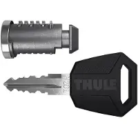 Thule Lock With Key N069 Zilver