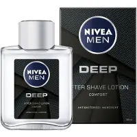 Nivea 1+1 Gratis: Nivea Men Deep Aftershave Lotion 100 Ml