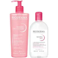 Bioderma Sensibio H2O Sensitive Skin Cleanser - Cleansing Gel voor unisex - 500ml