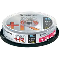 Fujifilm DVD+R 16x 10pk Spindle
