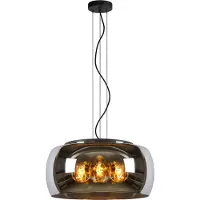 Lucide Olivia - Hanglamp - Ø 50 X 158 Cm - Gerookt