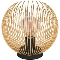Eglo 900168 Venezuela Tafellamp Staal Zwart/Goud - 1 x E27