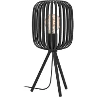 Eglo 900519 Romazzina Tafellamp Staal Zwart - 1 x E27