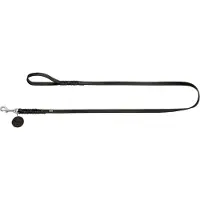 Hunter Hondenriem Solid Education Zwart 200 cm x 16 mm
