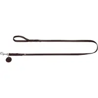 Hunter Hondenriem Solid Education Bruin 200 cm
