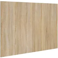 vidaXL Hoofdbord 120x1,5x80 cm bewerkt hout sonoma eikenkleurig