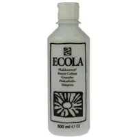 Royal Talens Talens Ecola plakkaatverf flacon van 500 ml, wit