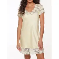 Lingadore Night Nachthemd Daily Satin | Maat: 4XL | Kleur: French Vanilla