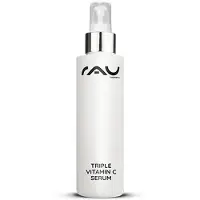 RAU Cosmetics RAU Triple Vitamin C Serum - 100 ml - concentraat met drie verschillende vitamine C zuren - anti-age - rijpe huid - droge huid - voor een stralende huid