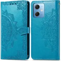 IMoshion Mandala Bookcase voor de Xiaomi Redmi Note 12 - Turquoise