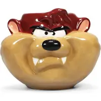 Ginza.se Looney Tunes - Tazmanian Devil - 3D Mok - Bruin - 400ml