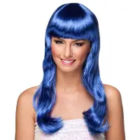 Boland Traciks pruik Chique dames blauw