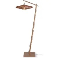 Good&Mojo Bamboe LED Staande Lamp Zanzibar | 1X E27 Max 60W | Natural
