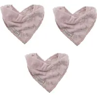 Silly billyz Towel Bandana Bibs Antique Pink 3 Stuks
