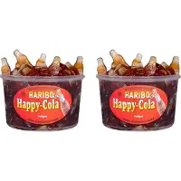 Haribo Happy Cola snoep - 150 stuks - 1200g x 2