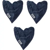 Silly billyz Towel Bandana Bibs Navy 3 Stuks