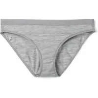 Smartwool Onderbroek Women Merino Bikini Boxed Light Gray Heather-XS