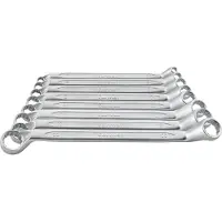 Format Set dubbele ringsleutels DIN838 6-22mm 8-delig