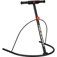 Nijdam Knight Glider - Schaatshulp - Opvouwbaar - Aluminium - Zwart/Rood