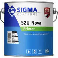 Sigma S2U Nova Primer | Grondverf Binnen 2,5 LTR - Wit