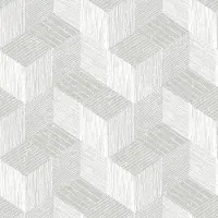 Grandeco Jungle Fever Freno wit/zilver JF3302
