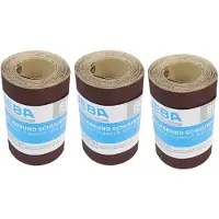 Veba 3x Veba Schuurpapier Rol Korrel 80 - Voordeelverpakking