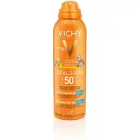 VICHY Capital Soleil Anti-Zand Spray Kind Spf50+ | Voor gezicht en lichaam 200 ml Spray