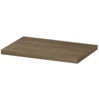 Ink Topdeck 45 Topblad T.b.v. Onderkast - 70x45x3,5cm - MFC - Zuiver Eiken - Badkamermeubels, Wastafelbladen - 8718835096656