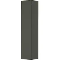 Ink Hoge Kast 169x35cm - Greeploos - 1 Deur - Links/rechts - Front Vlak - Mat Beton Groen - Badkamermeubels, Kolom- En Zijkasten, Hoge Kasten