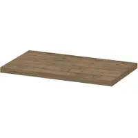 Ink Topdeck 45 Topblad T.b.v. Onderkast - 80x45x3,5cm - MFC - Naturel Eiken - Badkamermeubels, Wastafelbladen - 8718835096670