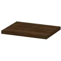 Ink Topdeck 45 Topblad T.b.v. Onderkast - 60x45x3,5cm - MFC - Koper Eiken - Badkamermeubels, Wastafelbladen - 8718835096564