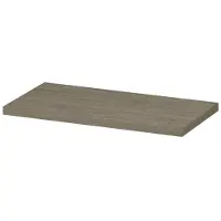 Ink Topdeck 45 Topblad T.b.v. Onderkast - 90x45x3,5cm - MFC - Greige Eiken - Badkamermeubels, Wastafelbladen - 8718835096786