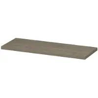 Ink Topdeck 45 Topblad T.b.v. Onderkast - 120x45x3,5cm - MFC - Greige Eiken - Badkamermeubels, Wastafelbladen - 8718835096946